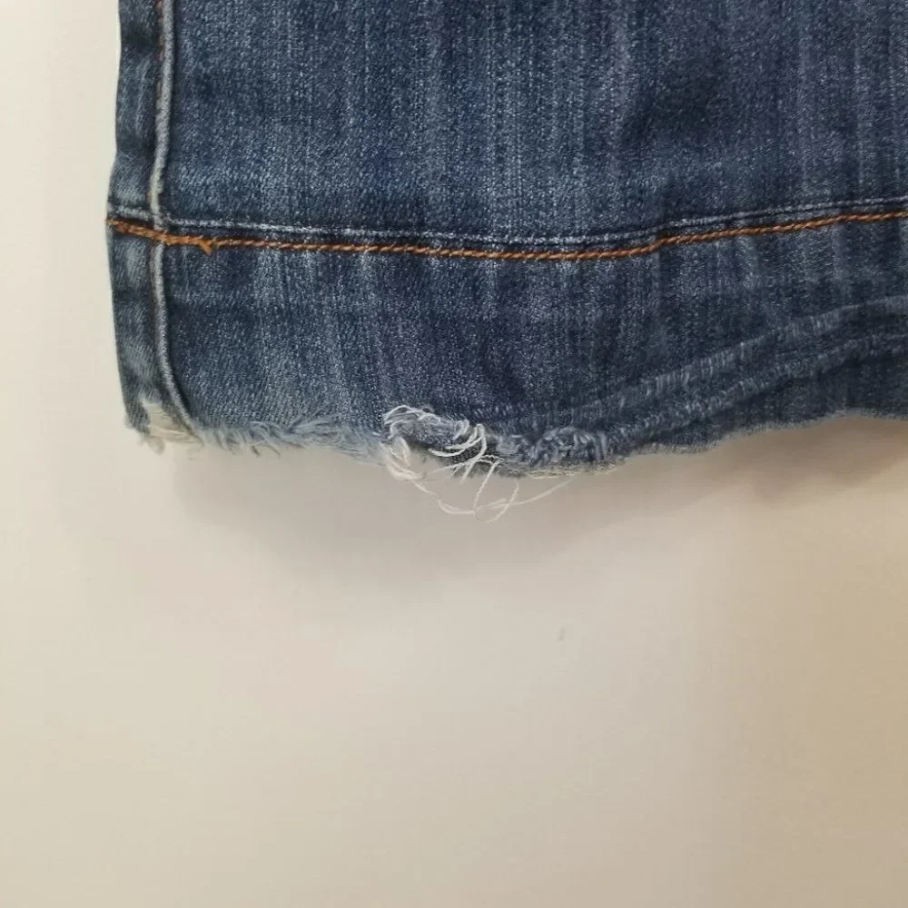 Seven7 Sexy Flare Jeans – Faded Indigo Wash 27 - Picture 5 of 7